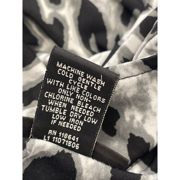 Lane Bryant Animal Print Faux Wrap Dress Size 18 /20 - Picture 9 of 9